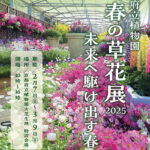 早春の草花展2025─未来へ駆け出す春